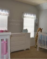 Life Style: Twins' Nursery