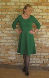 The Kitschycoo Lady Skater Dress, with a dash of Elisalex. Elisa-skater?