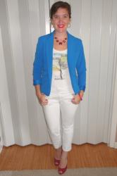 Inspiration Monday: Cobalt Blue Blazer