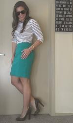 A Skirt and Some Stripes