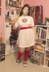 How I made my Rockford Peaches costume