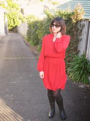 Wardrobe Wednesday - Little Red Dress