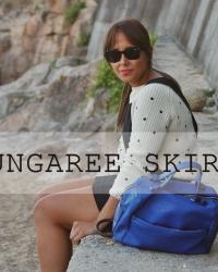 DUNGAREE SKIRT