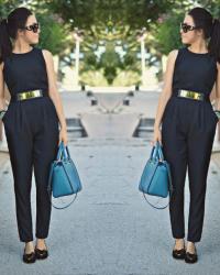 Black & Turquoise