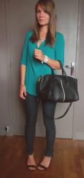 La blouse émeraude