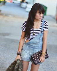 4 Ways To Wear Shortalls :: FOUR Night Owl