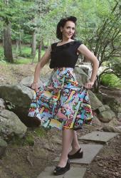 Vintage Sewing Pattern Adventure - A Vegas Novelty Skirt Butterick 6167