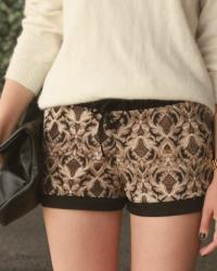 patterned shorts