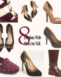 8 Fabulous Wide Width Shoes for Fall
