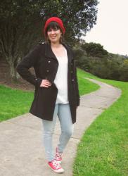 NZ Weekend Style - Red Beanie