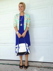 Church Style: Floral Blazer