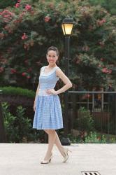 Vintage Gingham & Lace