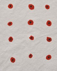 Screen-printing; a field of poppies