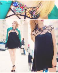 The little black dress in Paris Маленькое черное платье в Париже