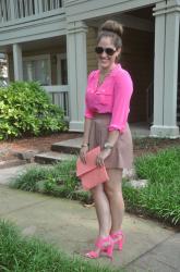 Day to Night Series - Pink Shoes + $25 Simply Just Lovely Giveaway!!