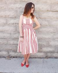 Anthropologie Regatta dress