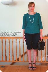 Review: Boden Alice Lace Top with a Peek at an Evie.