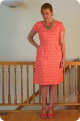 OOTD/Review: Boden Daisy Jacquard Dress.