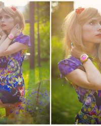 Floral dress Цветочное платье