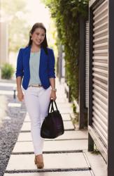 Cobalt Blue Blazer