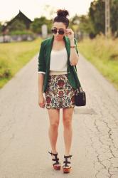Floral skirt ♥
