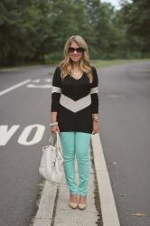 Chevron & Mint