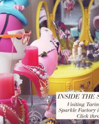 {INSIDE THE STUDIO} Tarina Tarantino's Sparkle Factory