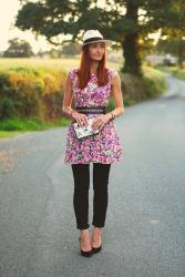 A Wild Roses Dress & A Wild Horses Clutch