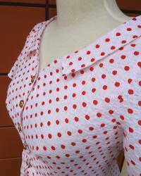 Polka-dot Hawthorn Blouse