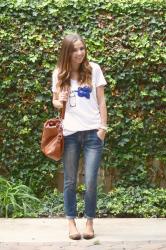 SEQUIN SPRAY TEE (TUTORIAL)