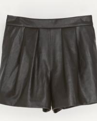 new leather shorts