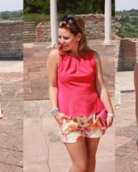 floral shorts- 3 ways