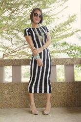 Striped Tee Dress