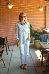 Try Two: Chambray + White Denim