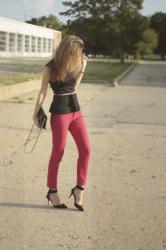 Peplum and dots