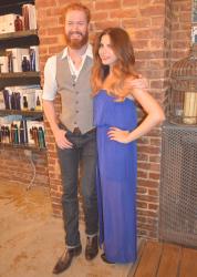 NYFW Makeover: Old Hollywood Ombre by Celebrity Stylist Adam Livermore at Muze Salon