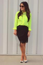 Neon + Black