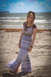 Maxi Dress on the Beach