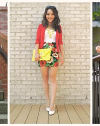 Floral Peplum:  Three Ways