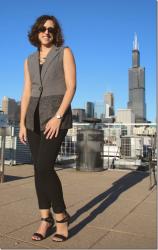 My First Sleeveless Blazer
