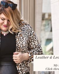 {STYLE} Leather & Leopard