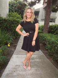 Little Black Dress & D'Orsay Flats