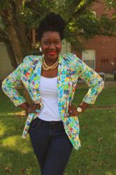 Technicolor Blazer + GroopDealz Giveaway!