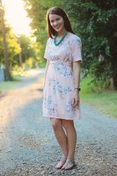 Outfit of the Week - florals & pumpkins