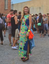 WEARING: Evie Falci at MoMA PS1.