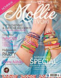 magazine "Mollie tvorí" and article about me