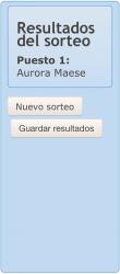 RESULTADO SORTEO MR.BOHO