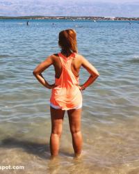 Memories - orange top
