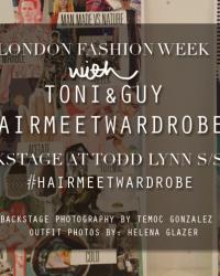 LFW: Todd Lynn SS ’14 #hairmeetwardrobe