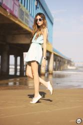 Look du jour: le ciel bleu